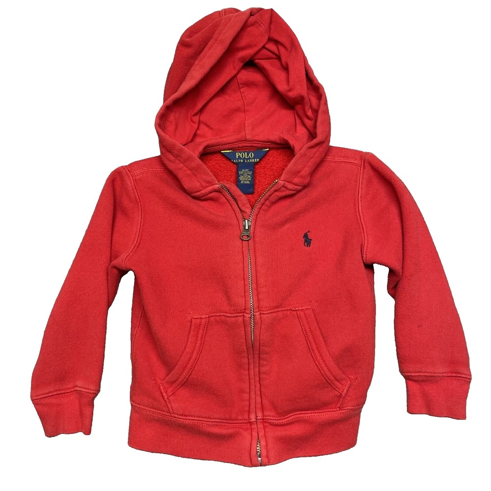Polo by Ralph Lauren Red Kids Hoodie